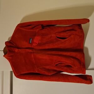 Patagonia Vibrant Red/Orange Fleece Pullover